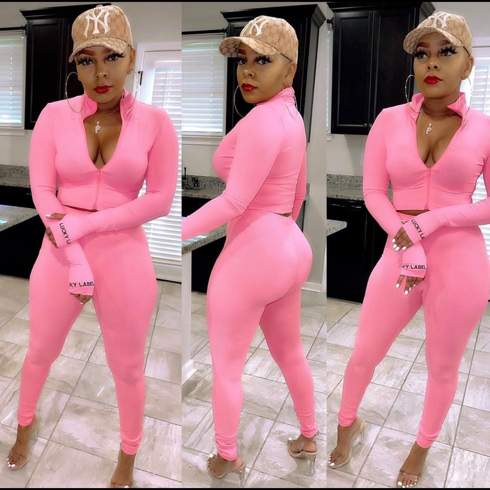 Lucky Label Two Piece Set